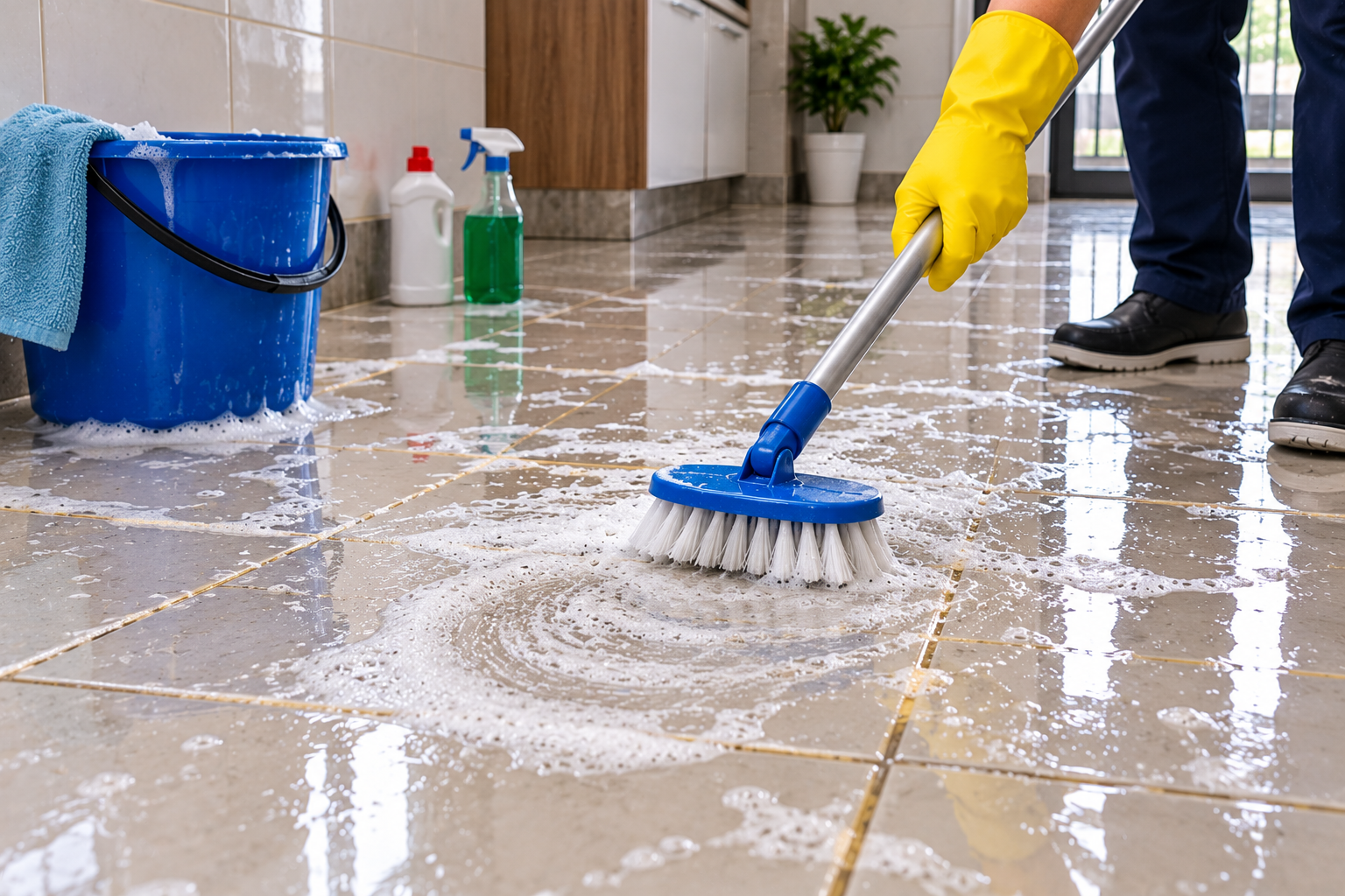 Floor & Tile Deep Cleaning